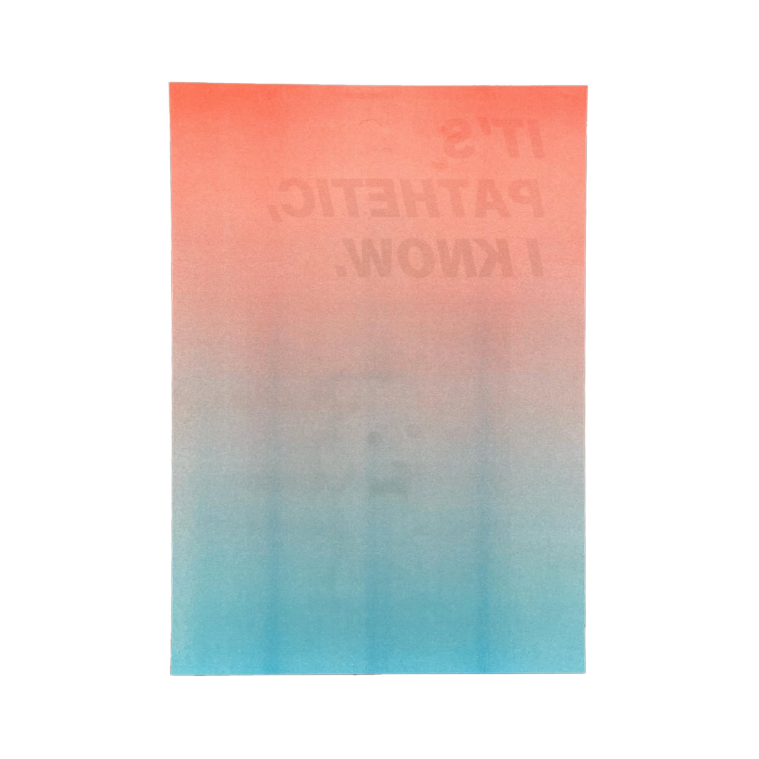 04_Riso Poster - PATHETIC